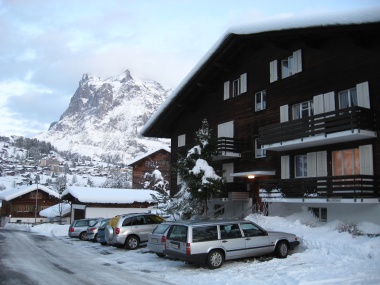 Winteransicht Ferienwohnung am Tällenbach